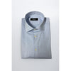 Baldinini Trend Light Blue Cotton Men Shirt
