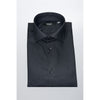 Baldinini Trend Black Cotton Men Shirt