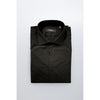 Baldinini Trend Black Cotton Men Shirt