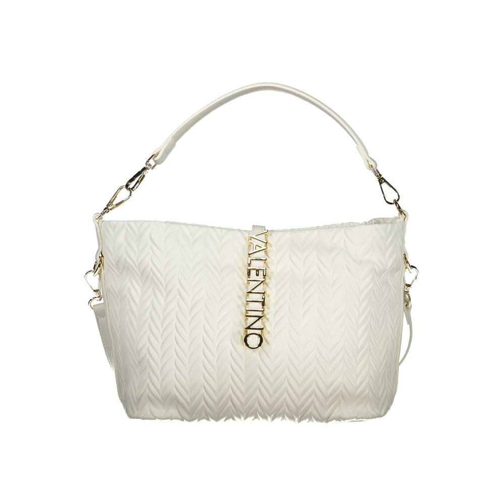Mario Valentino White Polyethylene Handbag