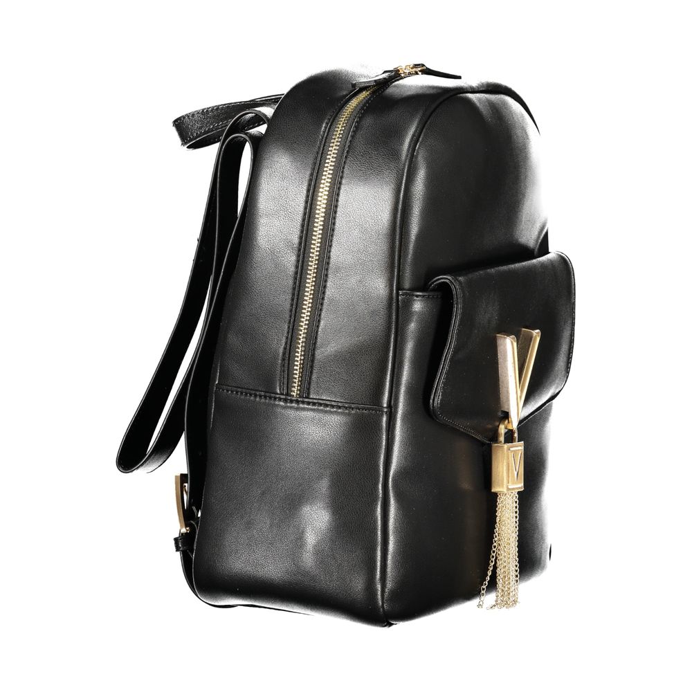 Mario Valentino Black Polyethylene Backpack