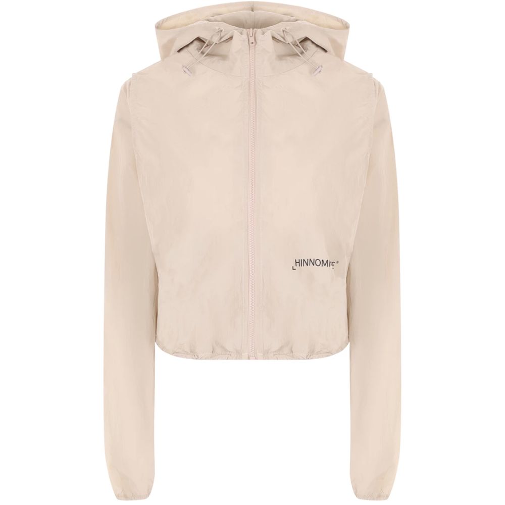 Hinnominate Beige Nylon Jackets & Coat