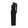 Courrèges Black Viscose Cocktail Dress