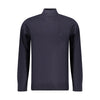 Coveri Moving Blue Nylon Men Sweater