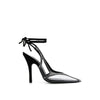 The Attico Black Pvc High Heel Pumps
