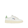 Autry White Leather Low Top Sneakers