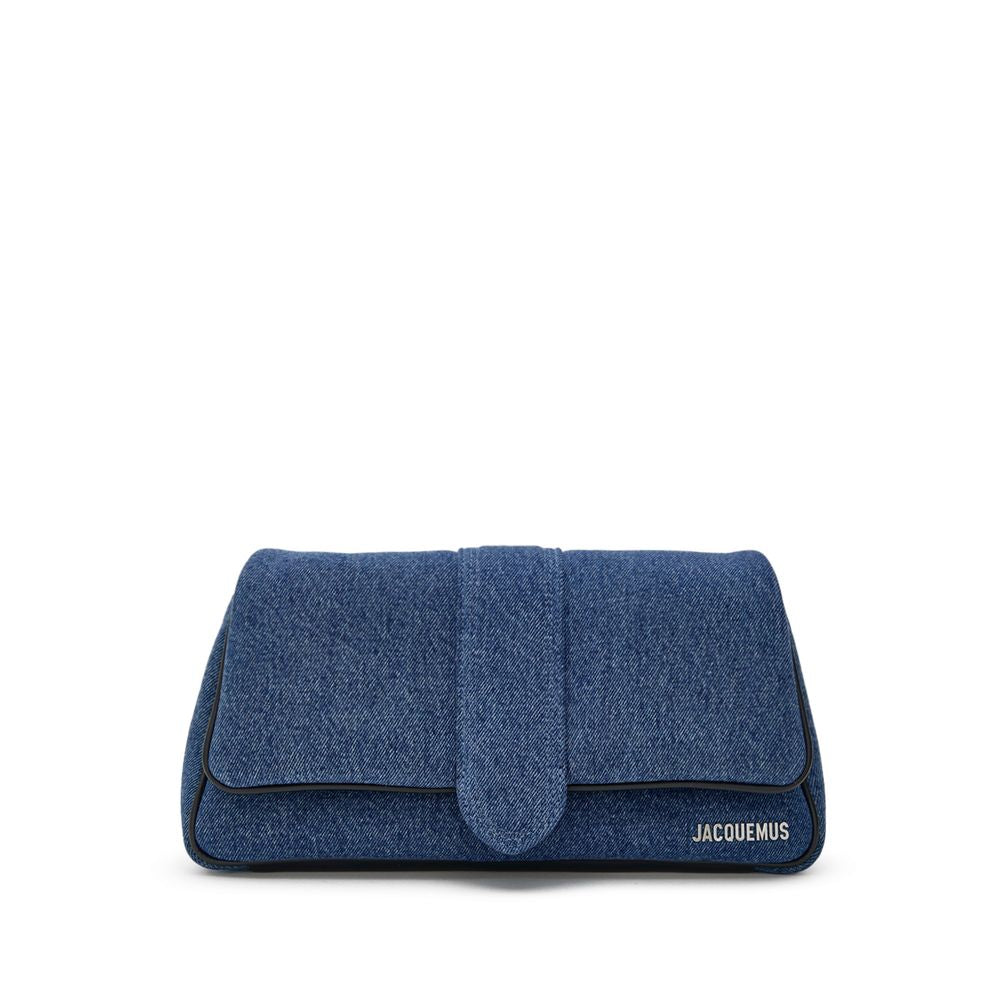 Jacquemus Blue Cotton Handbag