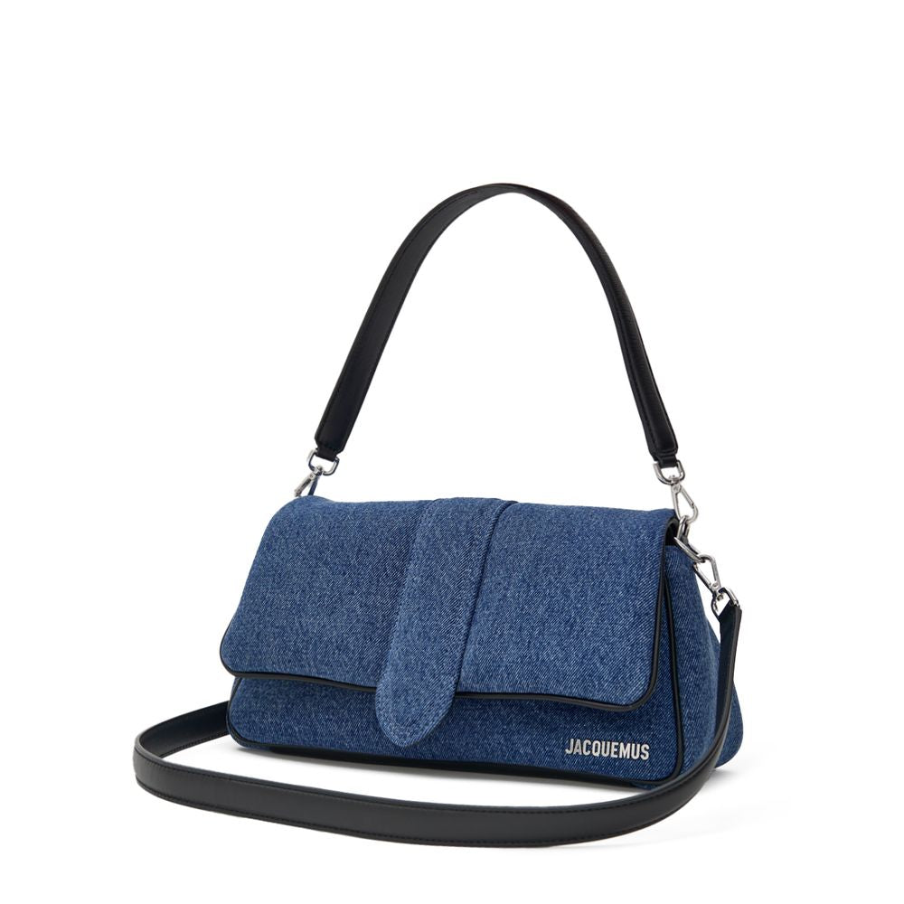 Jacquemus Blue Cotton Handbag