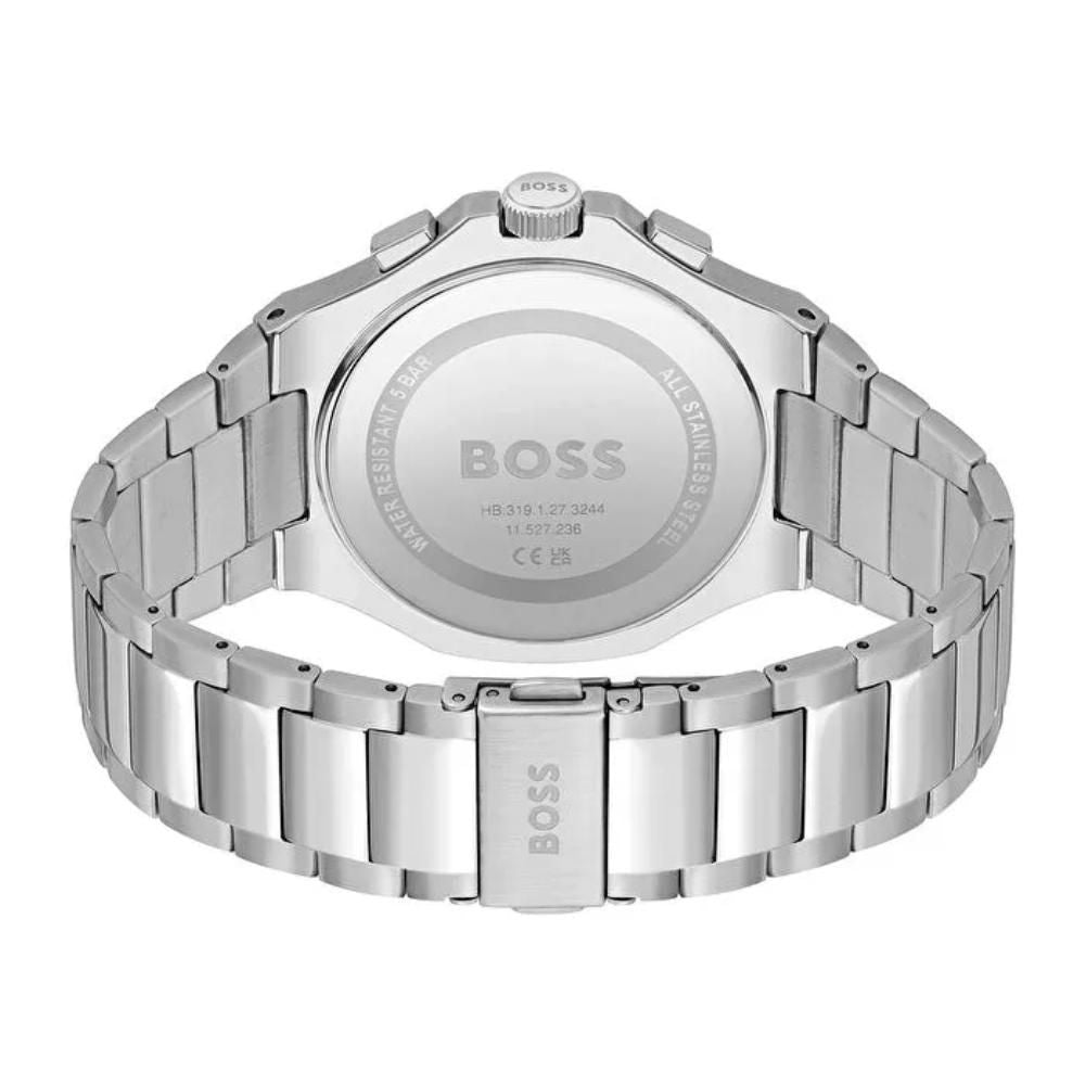 Hugo Boss Gray Stainless Steel Dress Watch