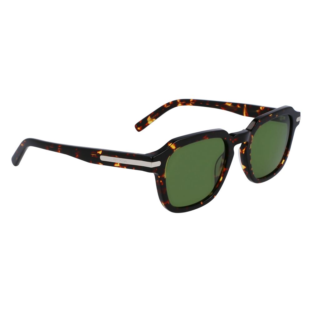 Ferragamo brune acetat solbriller