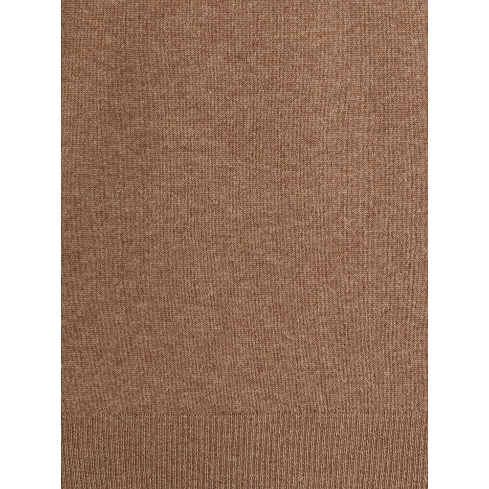 Aragona Cashmere Brun Merino Uld Sweatshirt