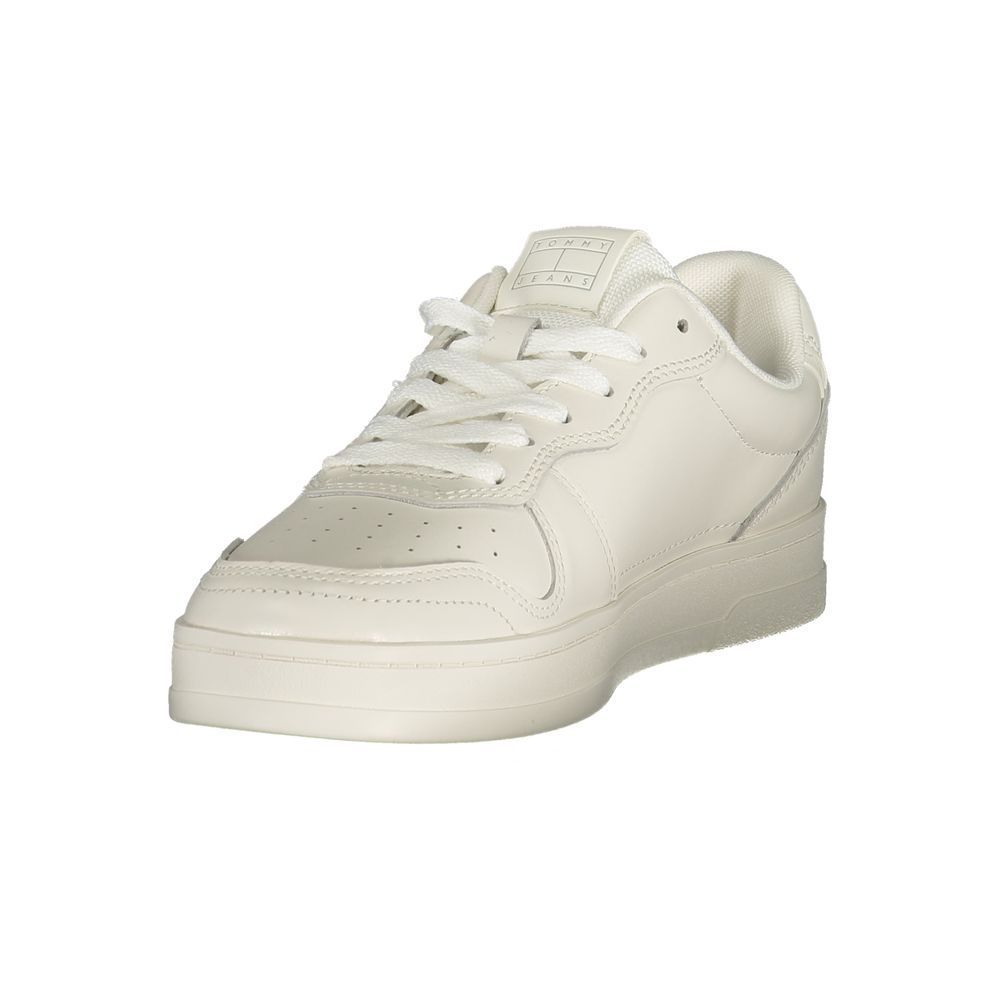 Tommy Hilfiger Hvid Polyester Sneaker