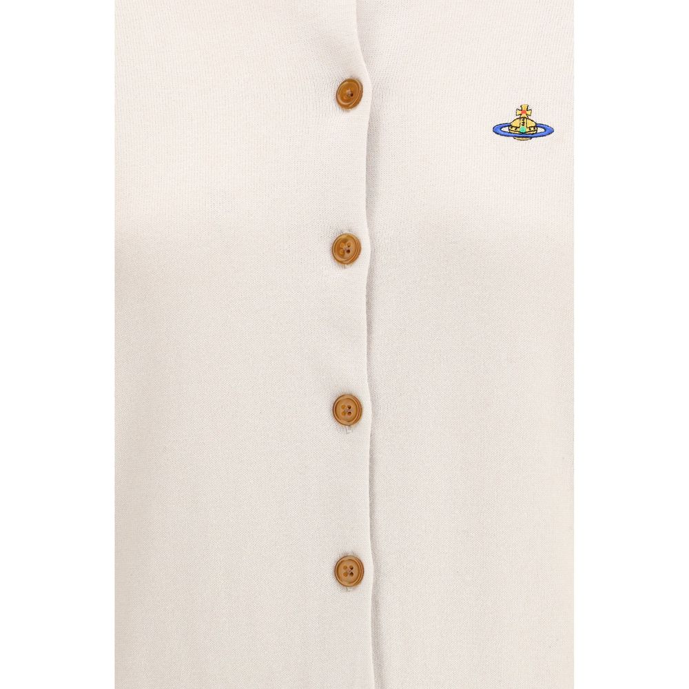 Vivienne Westwood White Cotton Cardigan