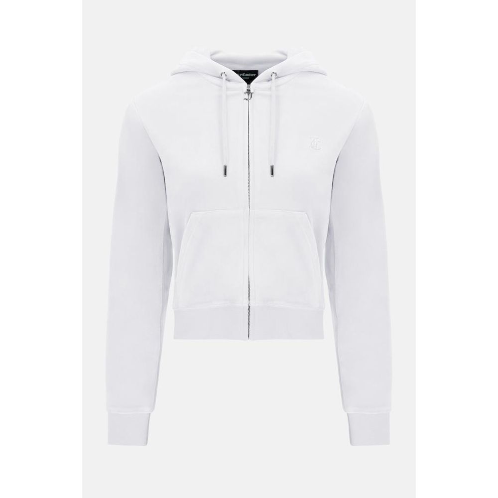 Juicy Couture White Polyester Sweatshirt