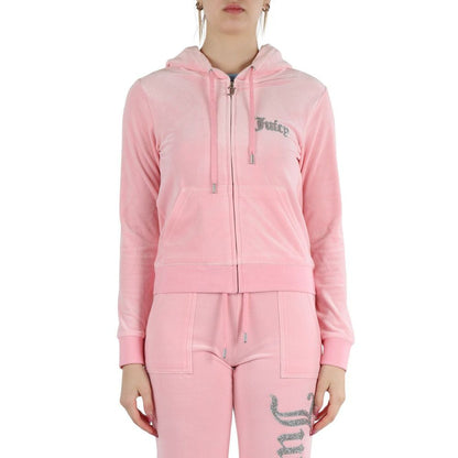 Juicy Couture Pink Polyester Sweatshirt