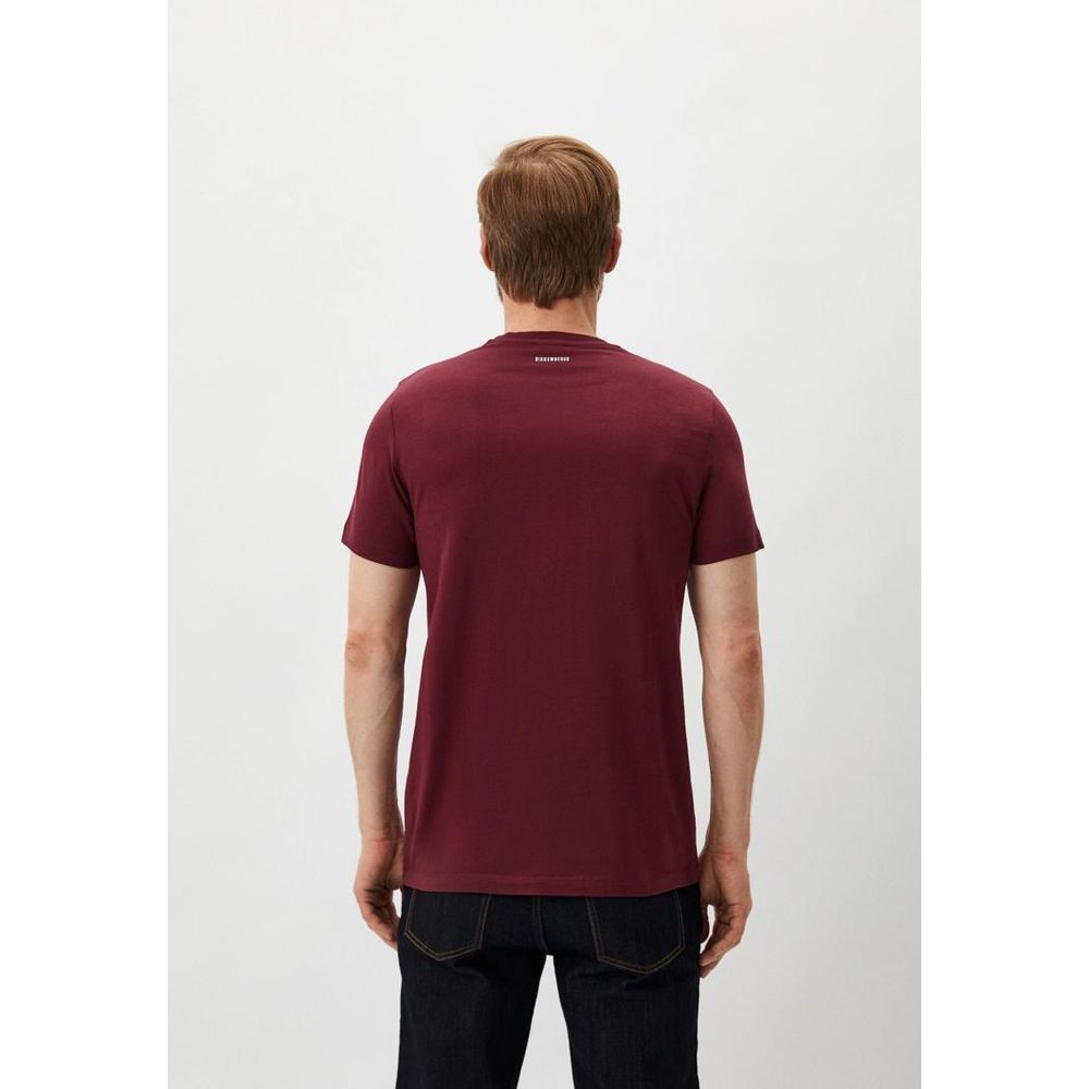 Bikkembergs Red Cotton T-Shirt
