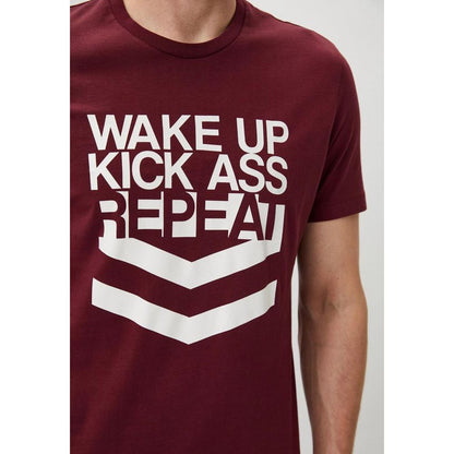 Bikkembergs Red Cotton T-Shirt