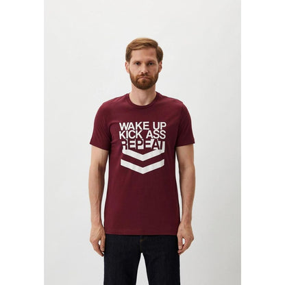 Bikkembergs Red Cotton T-Shirt