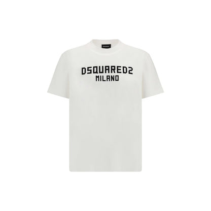 Dsquared² White Cotton T-Shirt
