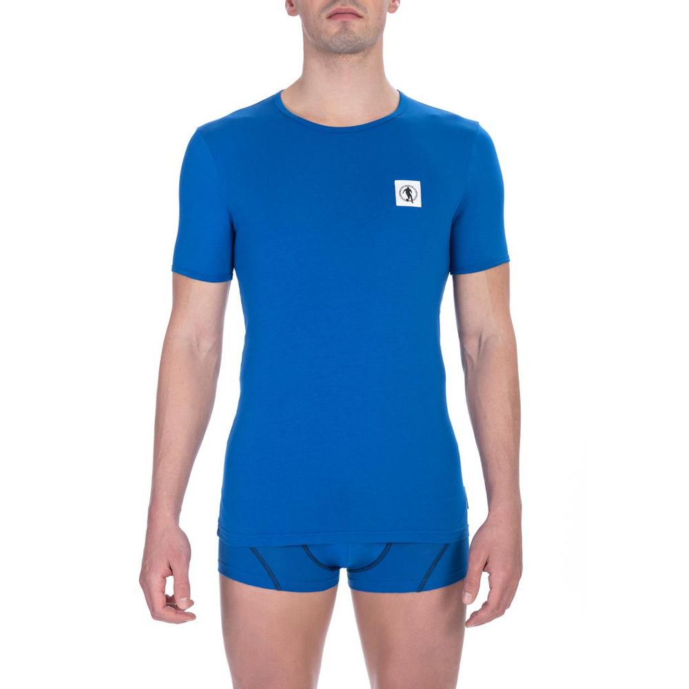 Bikkembergs Blue Cotton T-Shirt