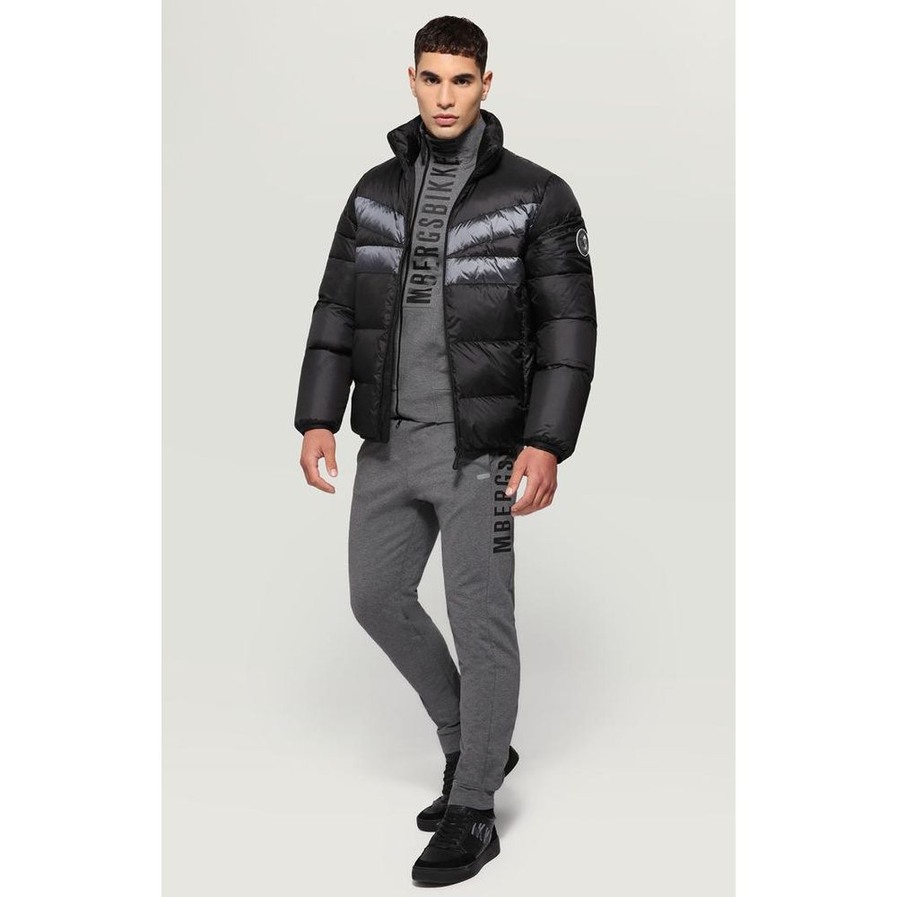 Bikkembergs Gray Cotton Joggers (Workout Pants)