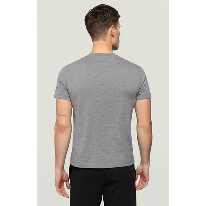 Bikkembergs Gray Cotton T-Shirt