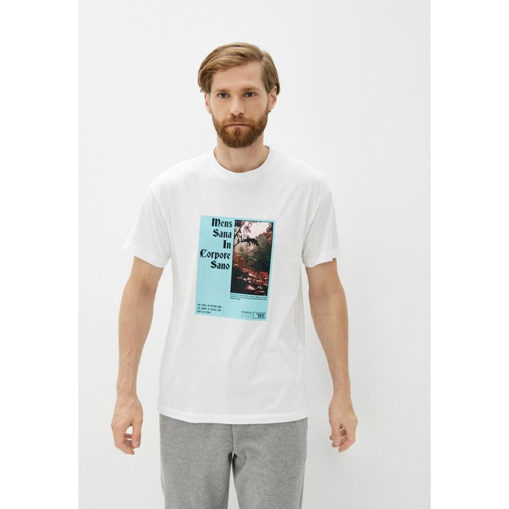 Bikkembergs White Cotton T-Shirt
