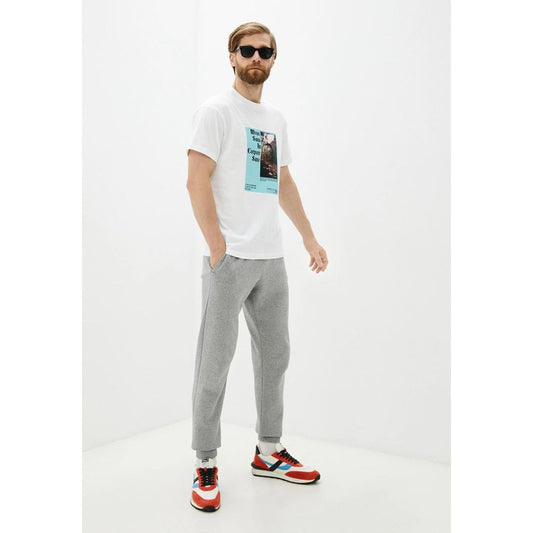 Bikkembergs White Cotton T-Shirt