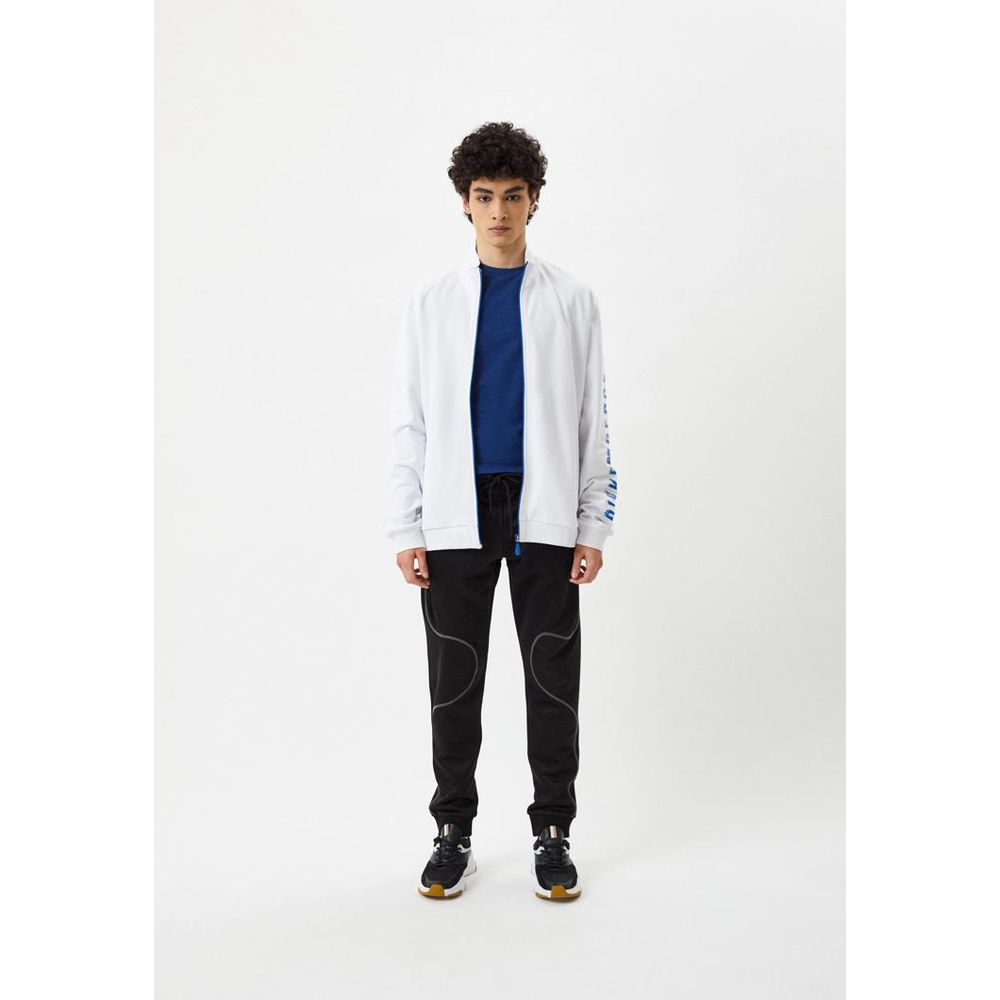 Bikkembergs Black Polyester Joggers (Workout Pants)