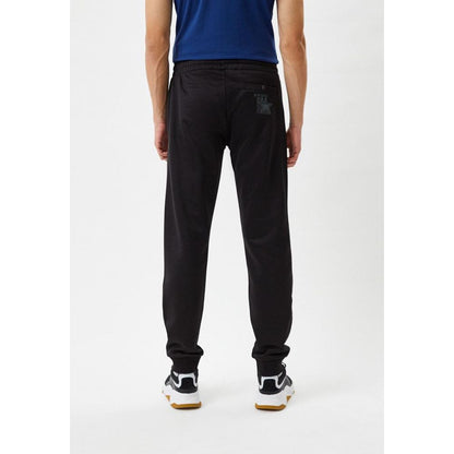 Bikkembergs Black Polyester Joggers (Workout Pants)