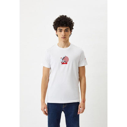 Bikkembergs White Cotton T-Shirt
