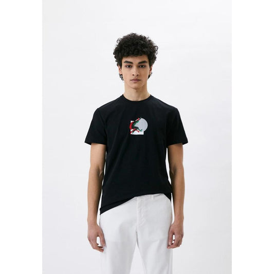 Bikkembergs Black Cotton T-Shirt