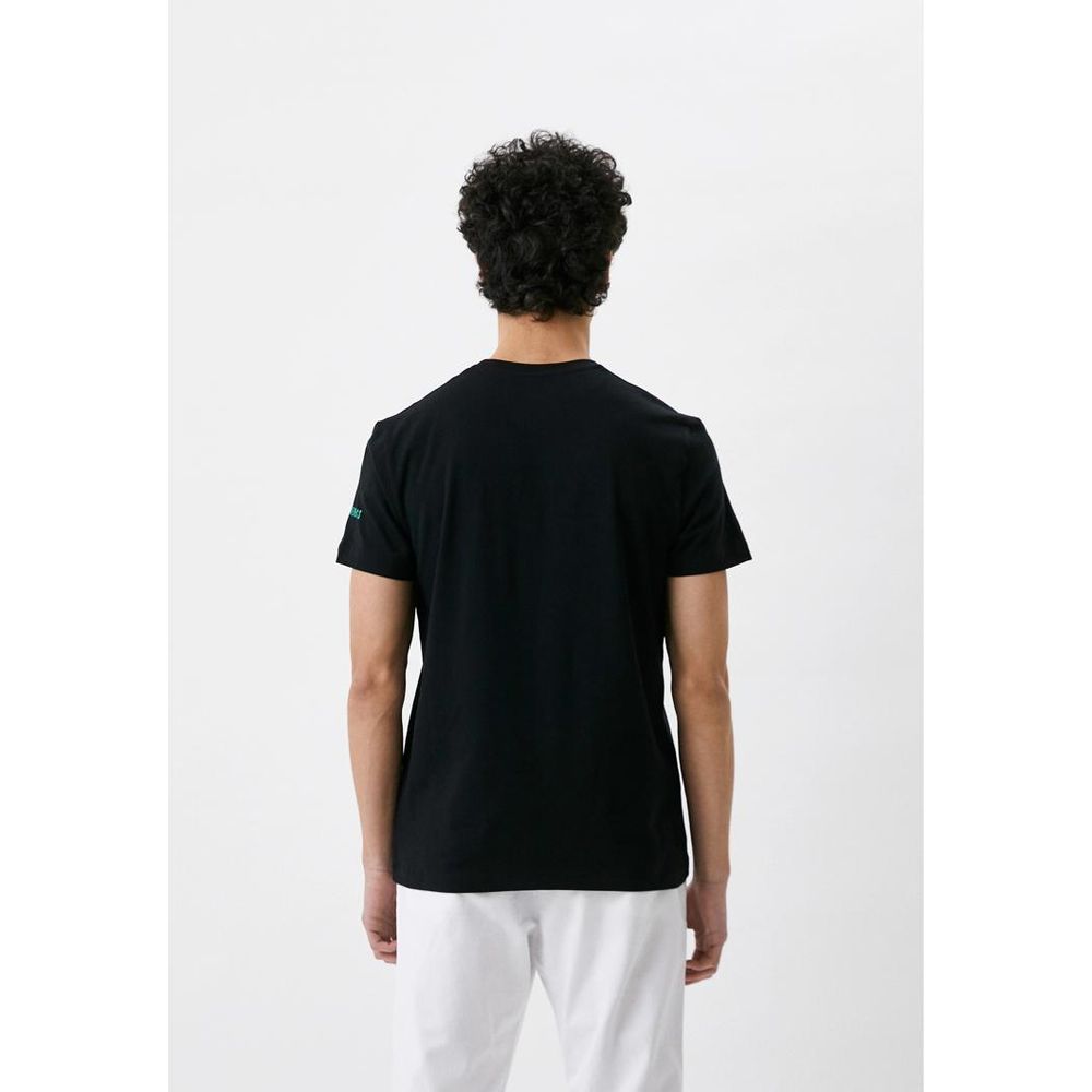 Bikkembergs Black Cotton T-Shirt