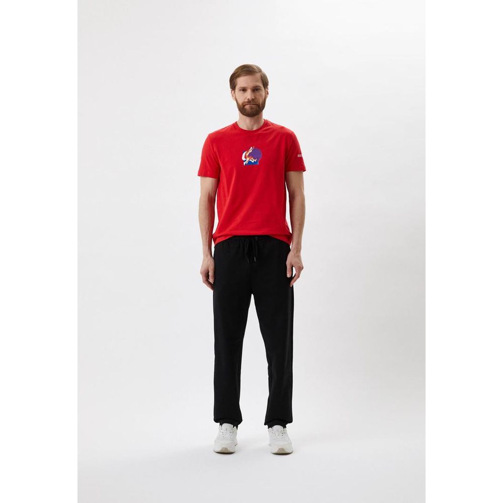 Bikkembergs Red Cotton T-Shirt