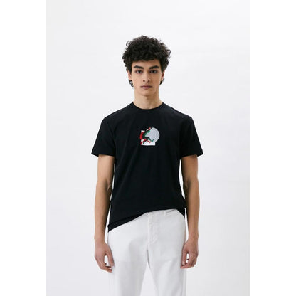Bikkembergs Black Cotton T-Shirt