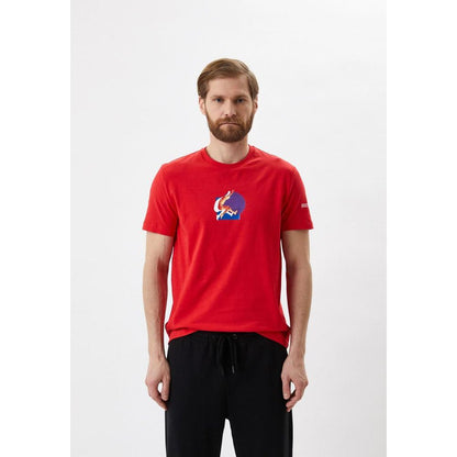 Bikkembergs Red Cotton T-Shirt