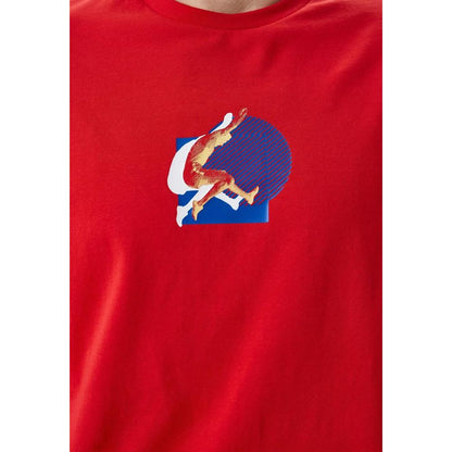 Bikkembergs Red Cotton T-Shirt