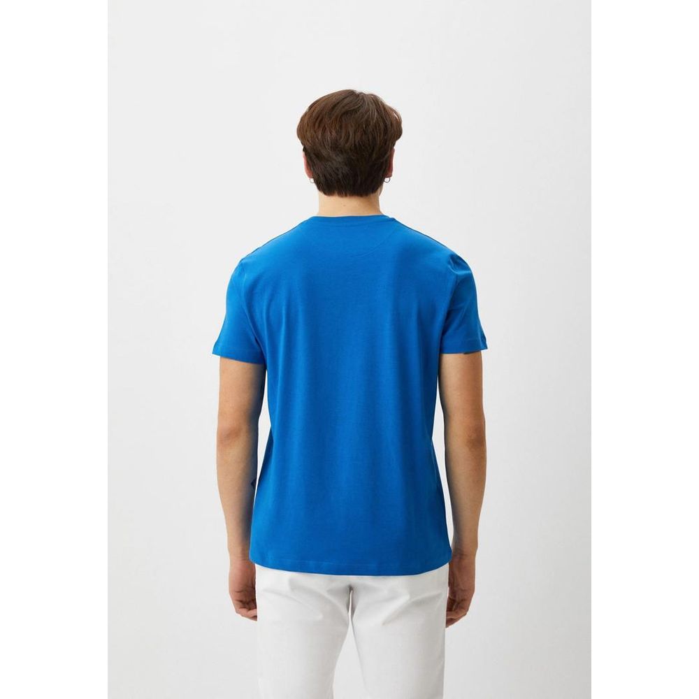 Bikkembergs Light Blue Cotton T-Shirt