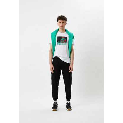 Bikkembergs White Cotton T-Shirt