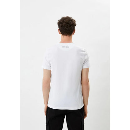 Bikkembergs White Cotton T-Shirt