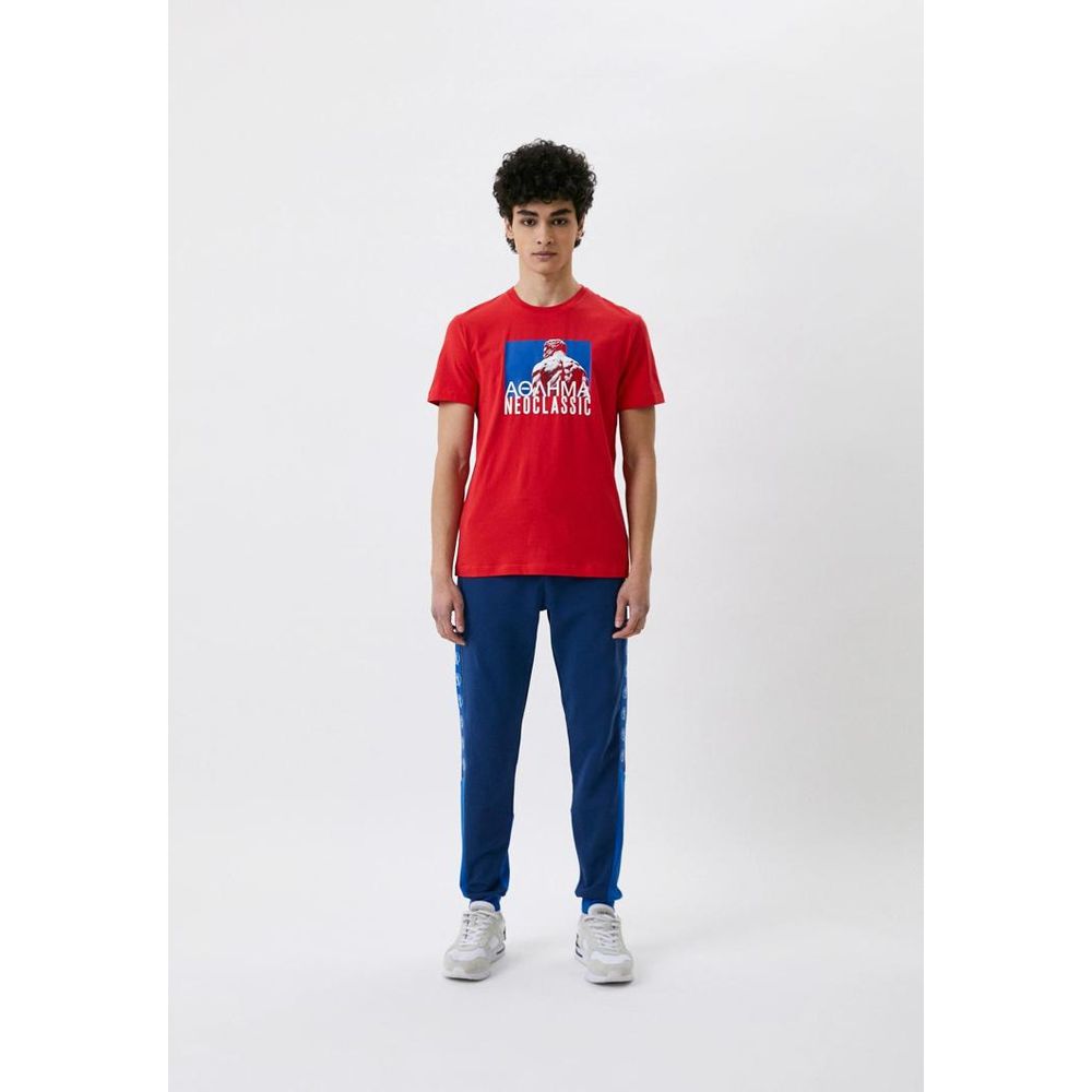Bikkembergs Red Cotton T-Shirt