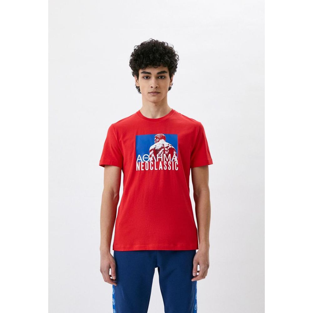 Bikkembergs Red Cotton T-Shirt