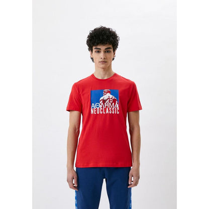 Bikkembergs Red Cotton T-Shirt