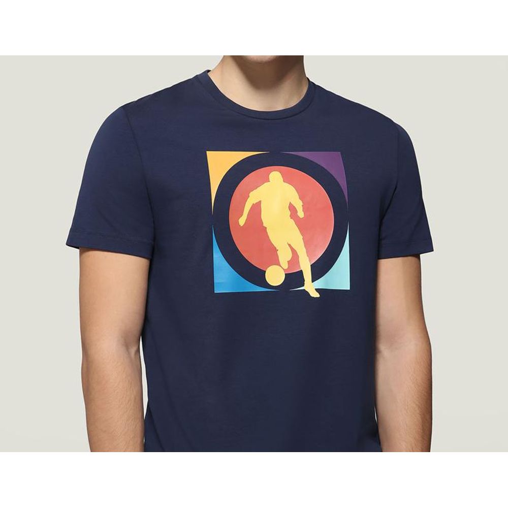 Bikkembergs Blue Cotton T-Shirt