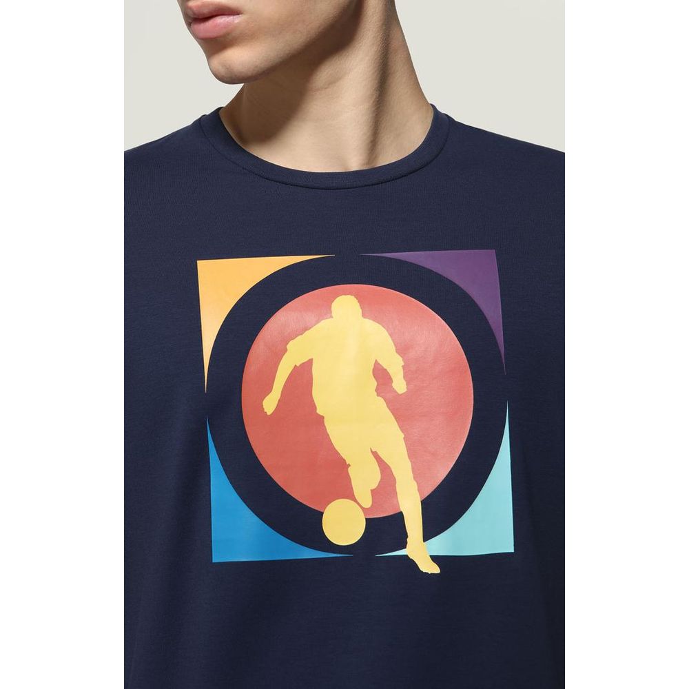 Bikkembergs Blue Cotton T-Shirt