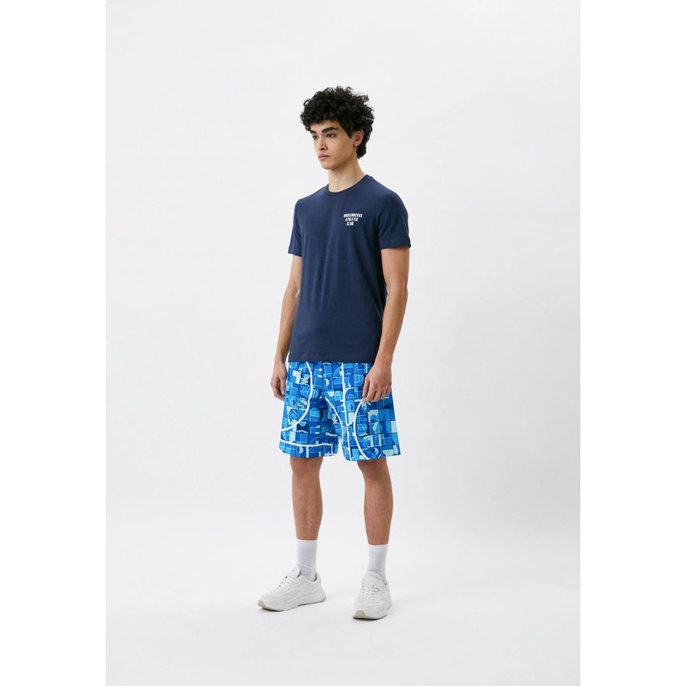 Bikkembergs Blue Cotton T-Shirt