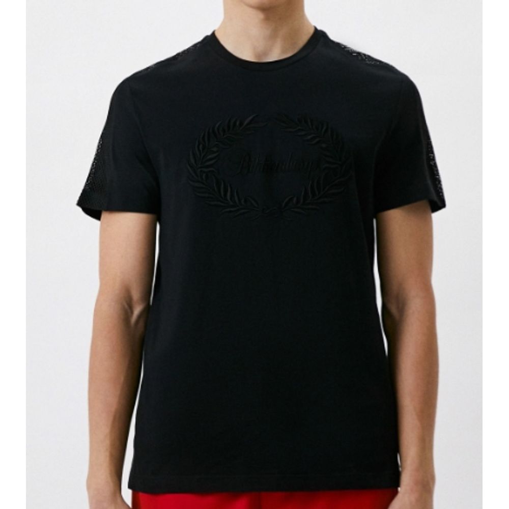 Bikkembergs Black Cotton T-Shirt