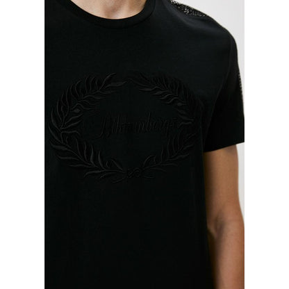 Bikkembergs Black Cotton T-Shirt