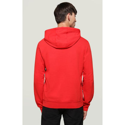 Bikkembergs Red Cotton Sweatshirt