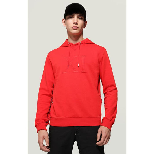 Bikkembergs Red Cotton Sweatshirt